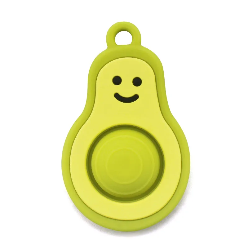 New Baby Teether- Avocado Design