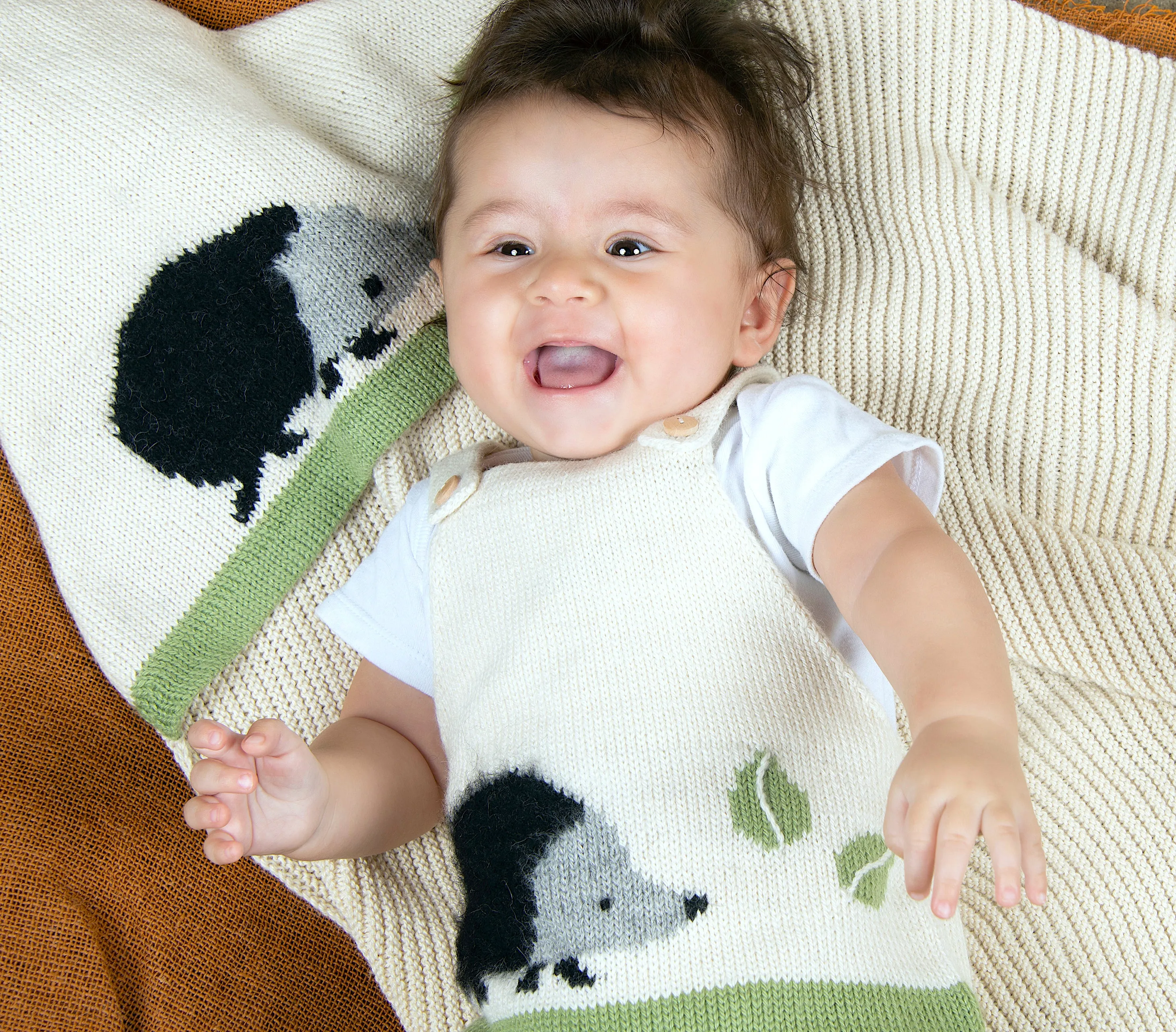 NW324 Furry Friend Baby Blanket