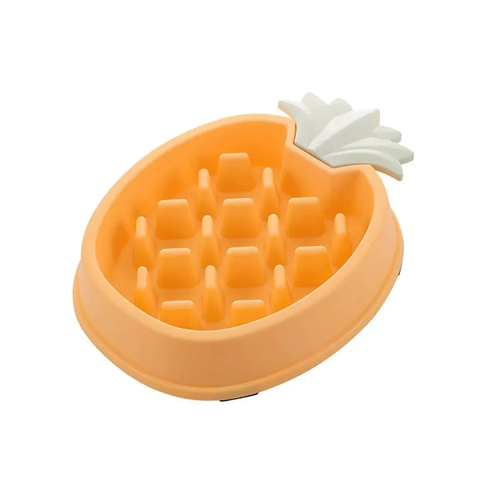 Pineapple Slow Feeder Bowl