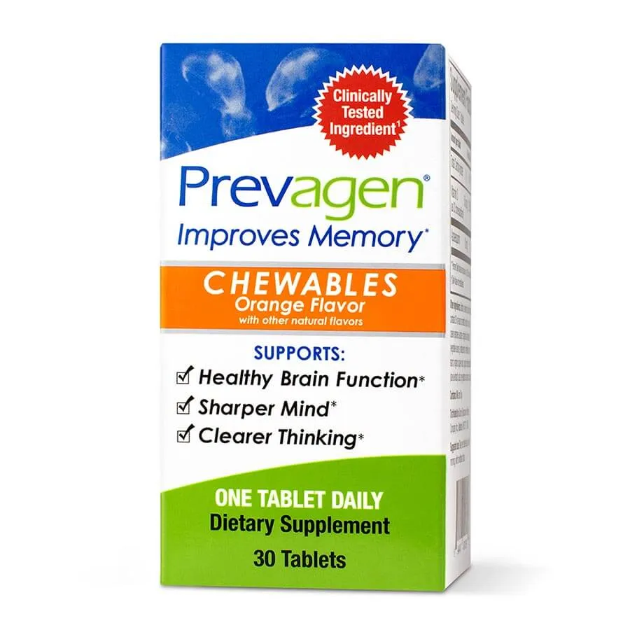 Prevagen® Regular Strength Orange Flavor Chewables ECE 10mg, 30count