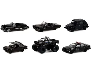 "Black Bandit" 6 piece Set Series 27 1/64 Diecast Model Cars by Greenlight