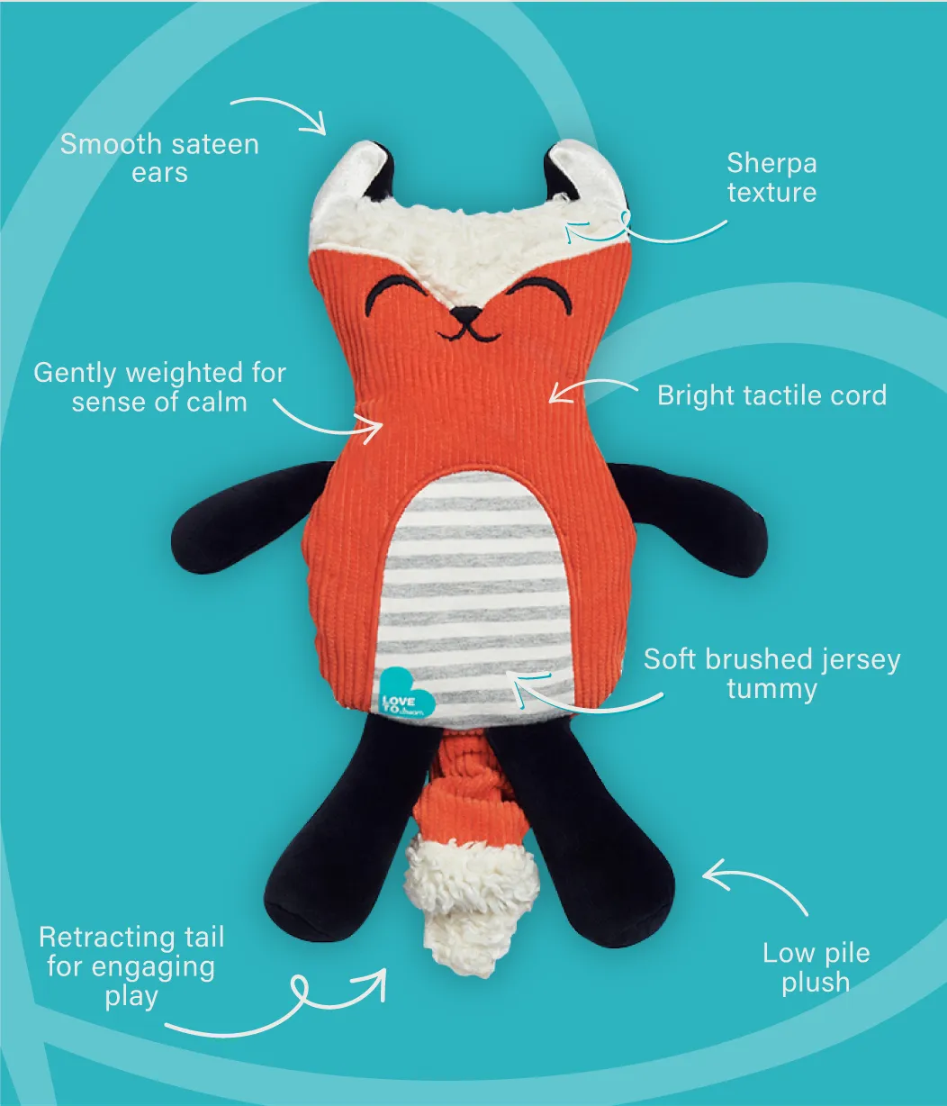 Self-Soothing Toy Lyric The Fox™ Orange