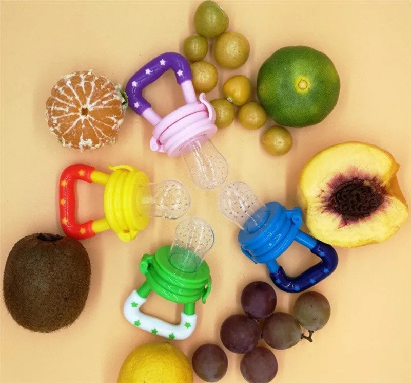 Silicone Baby Fruits Feeding - Pacifier Feeder for Kids