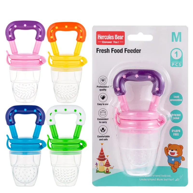 Silicone Baby Fruits Feeding - Pacifier Feeder for Kids