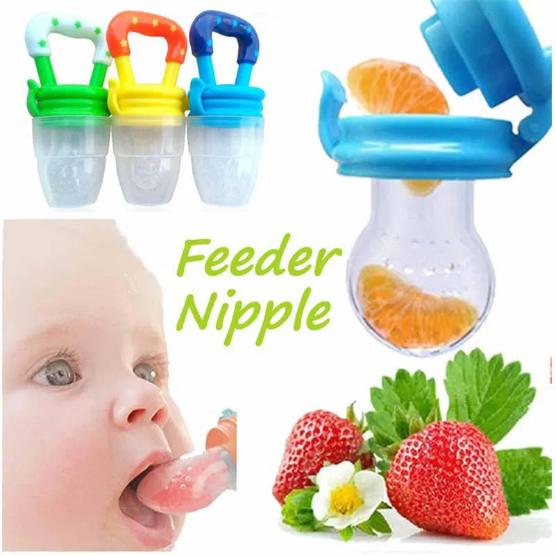 Silicone Baby Fruits Feeding - Pacifier Feeder for Kids