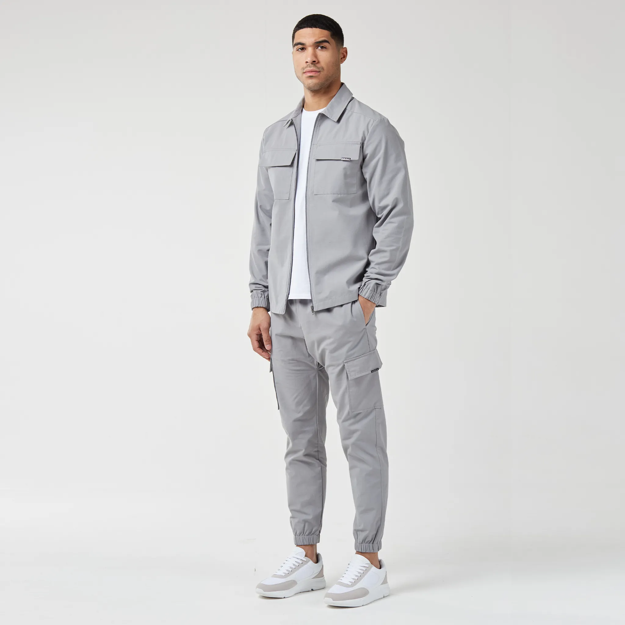 Smart Utility Cargo Pant | Ice Grey