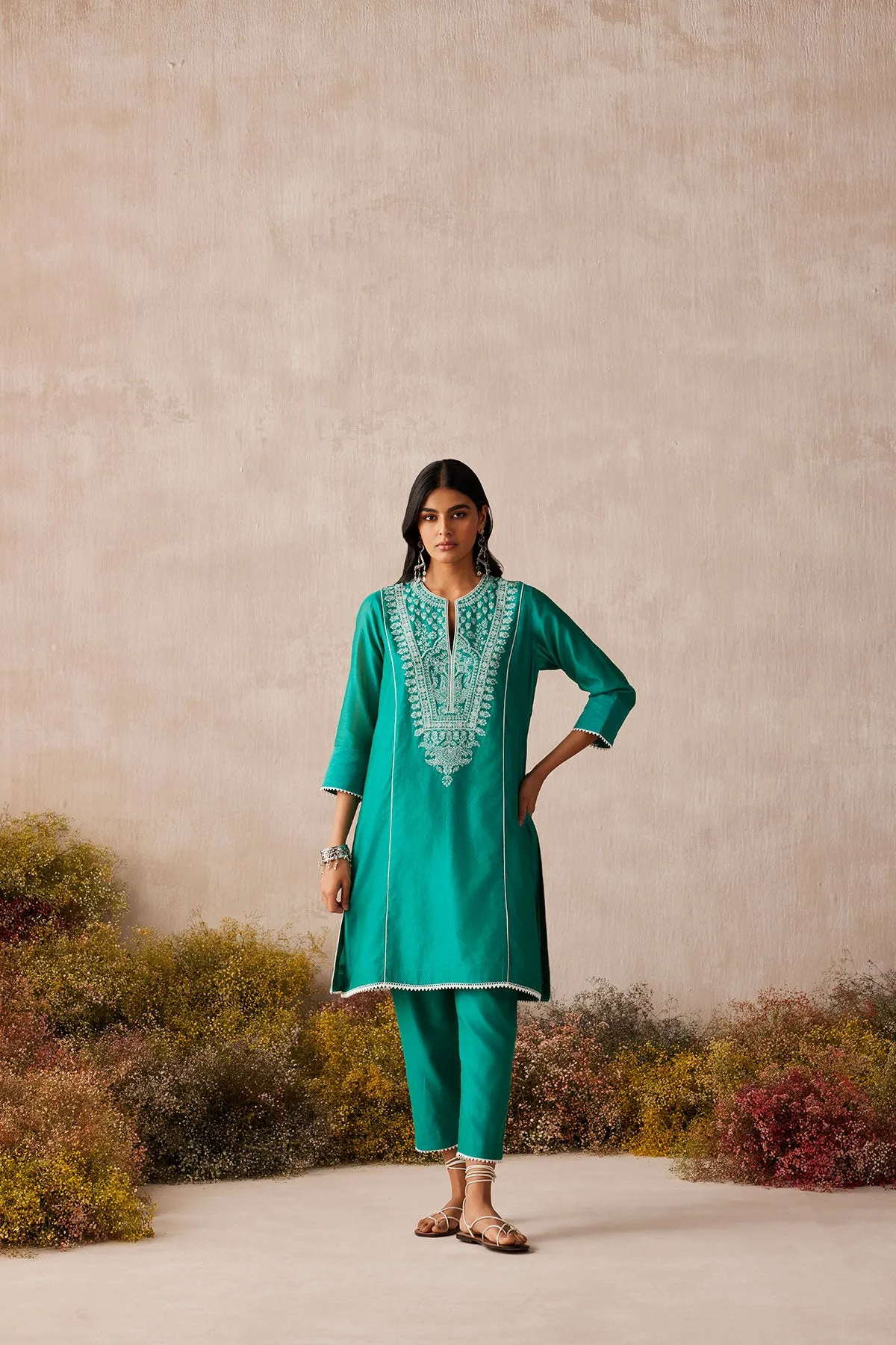 Soothing Oasis Kurta Set