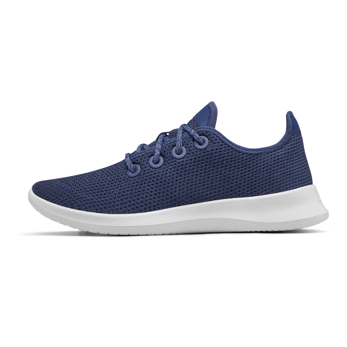 Women's Tree Runners - Marine Blue (White Sole)